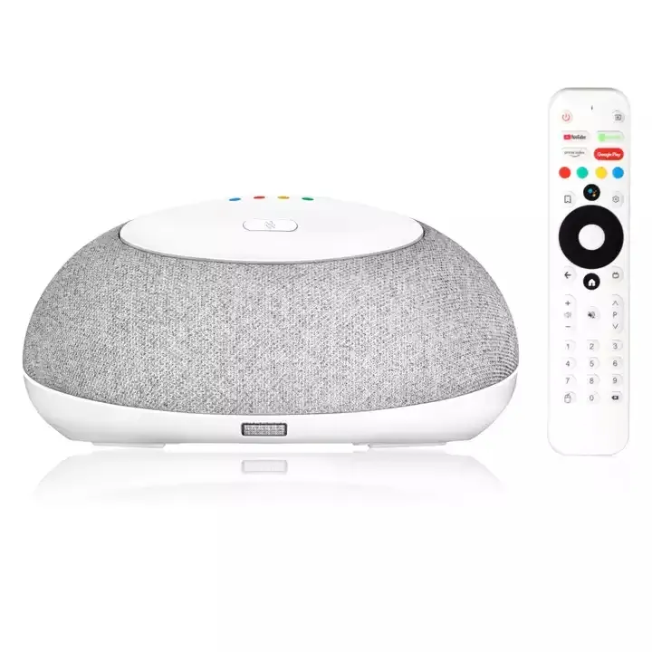 MECOOL KA1 Amlogic S905X3 OFFICIAL HomePlus KA1 DVB T2 Android 11.0 4GB 32GB Theater Systems Home Hub Speaker Smart TV BOX