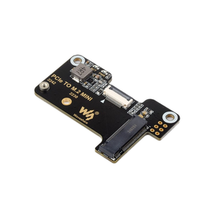 อะแดปเตอร์ PCIe เป็น M.2 NVMe สำหรับ Raspberry Pi CM4 PCIe Gen3 X1 บอร์ดขยายพื้นที่จัดเก็บข้อมูลอุตสาหกรรม บอร์ดพัฒนา Riser Card - Product Image 1
