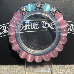 Pulsera de cristal rosa <span class=keywords><strong>Croton</strong></span>, joyería con cruz para mujer, accesorio para el cabello moderno y versátil, tocado, regalo de Navidad - Product Image 4