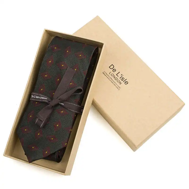 Bán buôn thiết kế mới giá thấp handmade kinh doanh Tie sang trọng chất lượng cao tùy chỉnh nhiều mô hình 100% lụa Cà Vạt cho nam giới