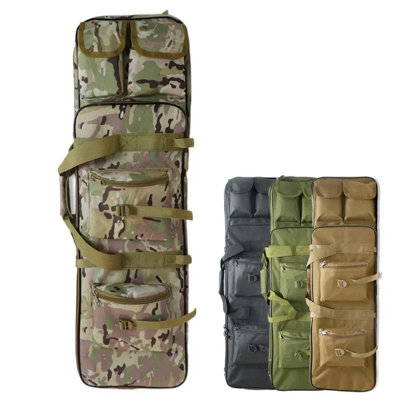 New Tactical Gun Bag 1 meter Outdoor Summer Fans Shoulder Handheld Fishing Bag Kit Oxford Hunting Bag