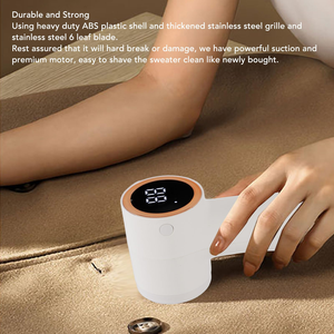 เครื่องกำจัดขนผ้าแบบพกพา ชาร์จไฟผ่าน USB เครื่องกำจัดขุยผ้าไฟฟ้าขนาดเล็ก - Product Image 2