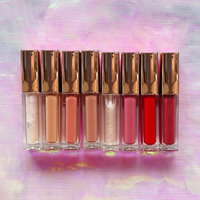 Boîtes d'emballage 4 couleurs les plus vendues pour les marques OEM de maquillage cosmétique pour kit de rouge à lèvres mat