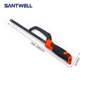 Scie à main pour la découpe du métal 12"/16"/18" - Cadre en acier chromé, poignée ergonomique antidérapante, qualité DIY et industrielle - Product Image 3