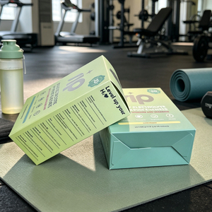 Customized food grade Foldable <b>Box</b> UV Coating <b>Box</b> Rigid Paper <b>Box</b> For Electrolyte Powder Sachets - Product Image 5