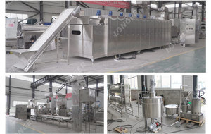Lfm hạnh nhân dán dây chuyền sản xuất Quả Óc Chó Bơ Máy làm bơ đậu phộng máy khác các loại hạt Máy chế biến - Product Image 5