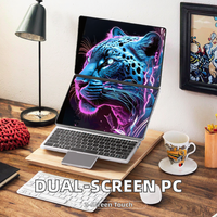 Tablette tactile IPS à double écran de 10.95 pouces Intel I3 Windows 11 PC de bureau de 512 Go pour les cours en ligne Corps en métal