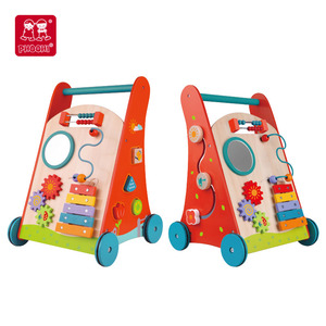 Juguete Educativo Preescolar para Niños, Torre Deslizante con Pista de Carreras de <span class=keywords><strong>Madera</strong></span>, Juego de <span class=keywords><strong>Madera</strong></span> con Pista de Carreras y Estacionamiento - Product Image 6