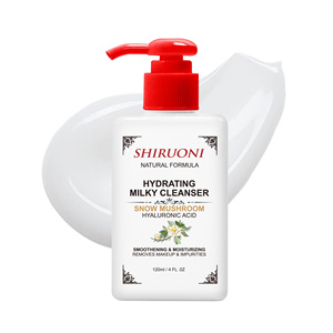 Campioni gratuiti idratante levigante rimuove trucco idratante pulizia fungo neve <span class=keywords><strong>detergente</strong></span> viso - Product Image 1
