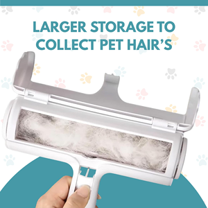 Pet Hair Removal Tool, Reusable <b>Lint</b> <b>Roller</b> for Pet Hair, Self Clean Cat Hair Remover with Dust Bin, Dog Hair Remover for Couch - Product Image 4