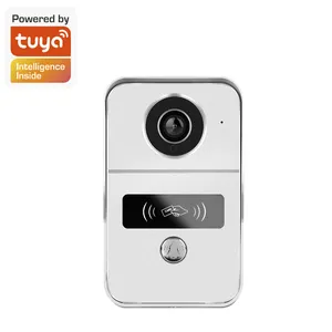 Wifi RJ45-Netzwerk Tuya Smart Türklingel 1080p-Kamera funktioniert bei Alexa und Google Home-Unterstützung entsperren POE nehmen Videos