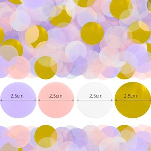 Acquista <span class=keywords><strong>Coriandoli</strong></span> <span class=keywords><strong>Biodegradabili</strong></span> HLC in Carta Velina, 30-50g, per Palloncini, Matrimoni, Compleanni, Decorazioni per Feste - Product Image 3
