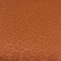 Simili cuir bio à imprimé léopard orange pour veste homme, gants, canapé, chaise, rembourrage de meubles