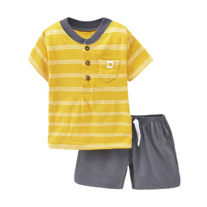 Ropa <span class=keywords><strong>de</strong></span> verano para niños, pantalones cortos <span class=keywords><strong>de</strong></span> manga corta para bebé, camiseta, traje <span class=keywords><strong>de</strong></span> dos piezas, novedad <span class=keywords><strong>de</strong></span> 2021 - Product Image 6