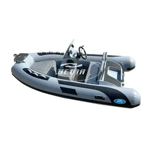 Hedia 11ft 반 rigide bateau orca hypalon 물자 판매를 위한 선체 밖 모터를 가진 깊은 v 선체 늑골 배 330 팽창식 배