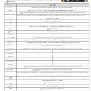 Merrillchip điện tử mô-đun g6s imx335 gk7205v 3 triệu 6 triệu mô-đun giám sát ánh sáng màu đen <span class=keywords><strong>Webcam</strong></span> - Product Image 4