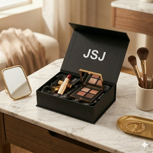 Caja de Papel Kraft Tipo Almohada para Empaque de Artículos Cosméticos Pequeños, Caja de Regalo de Cartón Ecológica con Impresión Personalizada - Product Image 1