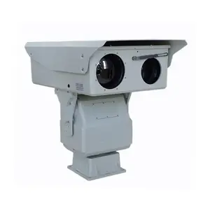 4KM long range Dual Sensor thermal image 640x480 with 25-100mm lens & visual camera 52x 2.0mega IP PTZ Camera