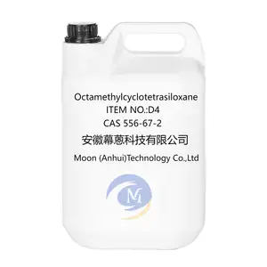 D4 Octamethylcy Clotetrasiloxane CAS 556-67-2 utilizado como aceite de silicona intermedio/productos de caucho de silicona