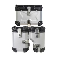 Kotak Samping Motor Grosir 35L, Kotak Atas Motor 45L dari Aluminium Alloy, Kotak Bagasi Perjalanan
