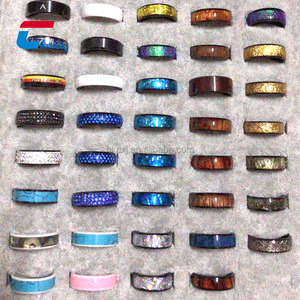 Anillo Inteligente Multifuncional Personalizado, Resistente al Agua, con Función de Compartir en Redes Sociales, Compatible con NFC y RFID, Cerámica Negra - Product Image 6