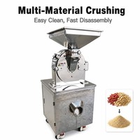 Universele pulverisator poederkruimelmachine voor specerijen, granen, suiker, chemische materialen, fijn poeder maalproces