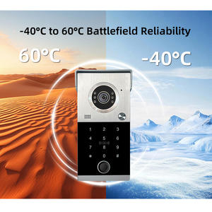 1080P Heimsicherheits-Videotürklingel-Kamera mit Zwei-Wege-Audio 10-Zoll-Touchscreen WLAN-Gegensprechanlage Wasserbeständig Bewegungserkennung - Product Image 6