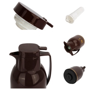 WUJO 1.0L PP Corps Verre Recharge Fiole à vide intérieure Thermo Pot à café Arabe Pot à café avec bouton-poussoir Infuseur à thé - Product Image 5