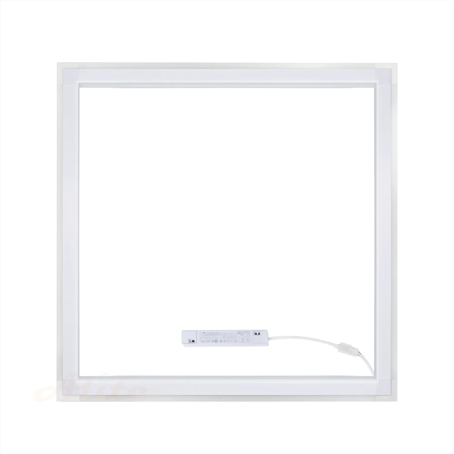 Decken einbau Aluminium 595x595mm LED-Panel-Rahmen leuchte für Büro krankenhaus