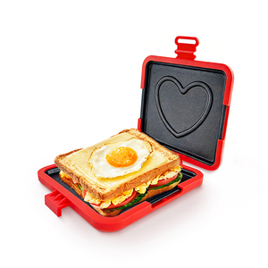 Sartén para hornear y cocinar en forma <span class=keywords><strong>de</strong></span> corazón apta para microondas - Product Image 1