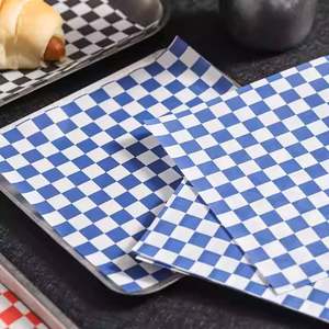 Wholesale Greaseproof Environmental Friendly Custom Wax <b>Paper</b> Food Packaging for Restaurants and <b>Burger</b> <b>Wrapping</b> - Product Image 5