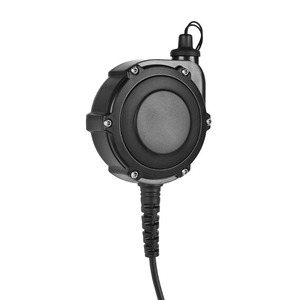 Cable adaptador de auriculares de Radio bidireccional PTT 61U incorporado Nex-us 7,1mm conector hembra con clip de cinturón para GP328 - Product Image 2