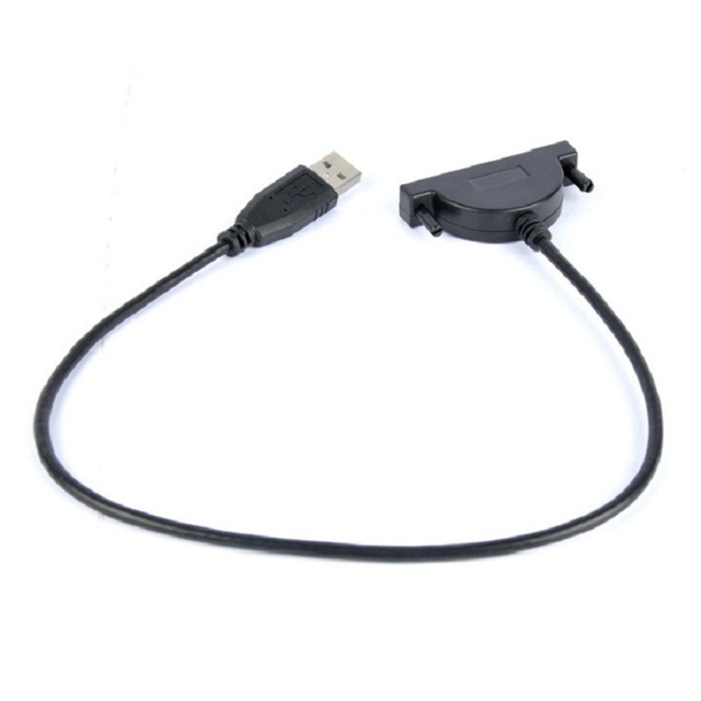 Sata To Usb Adapter Cable For External Optical Drive Converter With 7 Pin And 6 Pin Connector
