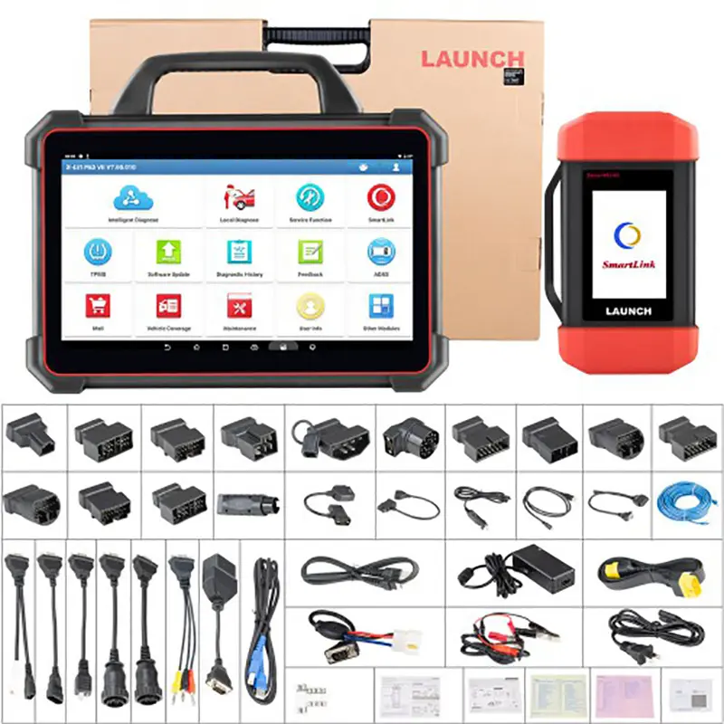 Launch X431 PAD VII Pad 7 Diagnostic Tool with ADAS Calibration 32 Service Functions TPMS Online Programming