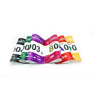 Número de babero de carrera de papel Tyvek personalizado de alta calidad para Número de carrera - Product Image 1