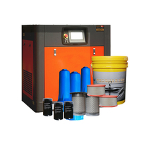 Komplettes Wartungsset für Schraubenkompressor 7,5kW Inklusive Ölabscheider & Filter & Luft/Öl-Abscheider-Element
