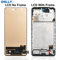 Pantalla AMOLED para Xiaomi Redmi Note 10 Pro, con Marco, Panel táctil, digitalizador, Tela para Redmi Note 10, Note 10s, LCD M2101K7AG