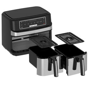 Friggitrice ad Aria AF21 <span class=keywords><strong>Smart</strong></span> a Doppia Zona da 9L in Plastica con Doppio Cestello da 10L e 8L - Product Image 5