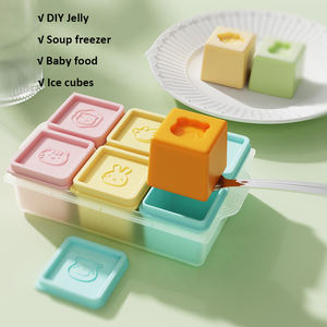 Mini 3oz snack sauces à salade plateau à vinaigrette en silicone de qualité alimentaire enfants collation pour tout-petits - Product Image 2