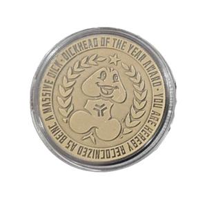 Dickhead lucu koin Tantangan tahun lapisan perunggu kontol lucu kreatif potongan dekoratif medali Spade - Product Image 4