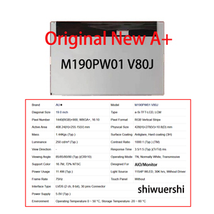 Nouvel écran LCD AIO 19 pouces A+ 1440*900 LVDS 30 broches de remplacement M190PW01 V0 V1 V80B V80E V80F V80J V80K V80L - Product Image 5
