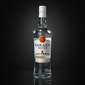 Ron Blanco al por Mayor B2B, 700 ml, 40% ABV |   Servicio <span class=keywords><strong>de</strong></span> Etiqueta Privada Personalizada OEM/ODM |   Ron Destilado Premium Certificado ISO <span class=keywords><strong>de</strong></span> la Marca BARAKA - Product Image 1
