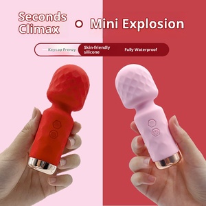 Mini baguette AV, stimulateur du point G, vibrateur alimenté par USB, bâton de massage pour couples, préliminaires, jouets sexuels, étanche, 2 heures d'autonomie, vente en gros - Product Image 2