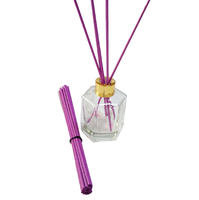 Bâtonnets diffuseurs en fibre de polyester de haute qualité, violet néon, 3mm * 20cm 21cm 22cm 23cm