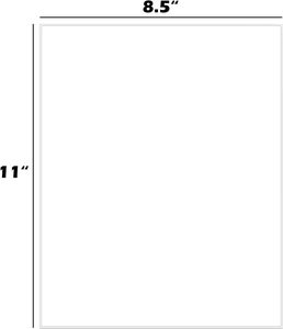 Có thể in cho máy in phun laser in tự dính phim trong suốt Pet Sticker giấy A4 trống Nhãn dán nhãn - Product Image 2