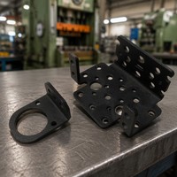 Pièces d'emboutissage en tôle galvanisée sur mesure, composants automobiles industriels, fabrication de précision OEM