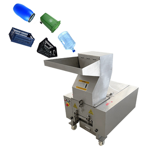 Broyeur de plastique multifonction à double arbre avec boîte de vitesses et concasseur de déchets plastiques industriels - Product Image 1