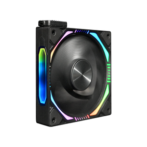 Nouveau design ventilateur de refroidissement d'ordinateur haute performance 3Pack ventilateur Daisy Chain PWM 4PIN <span class=keywords><strong>Support</strong></span> <span class=keywords><strong>PC</strong></span> Gaming ARGB Fan - Product Image 3