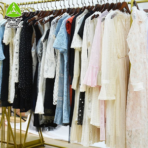 Fourniture directe des mégapoles de la Chine de haute qualité robes en dentelle élégantes et sexy pour femmes d'occasion-vêtements d'occasion élégants balles emballées - Product Image 3