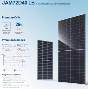 Panneau solaire JA Solar JAM72D40 LB 580-605W N-Type Bifacial Double Class Mono Module 580W 585W 590W 595W 600W 605W Panneaux solaires JA Solar - Product Image 3
